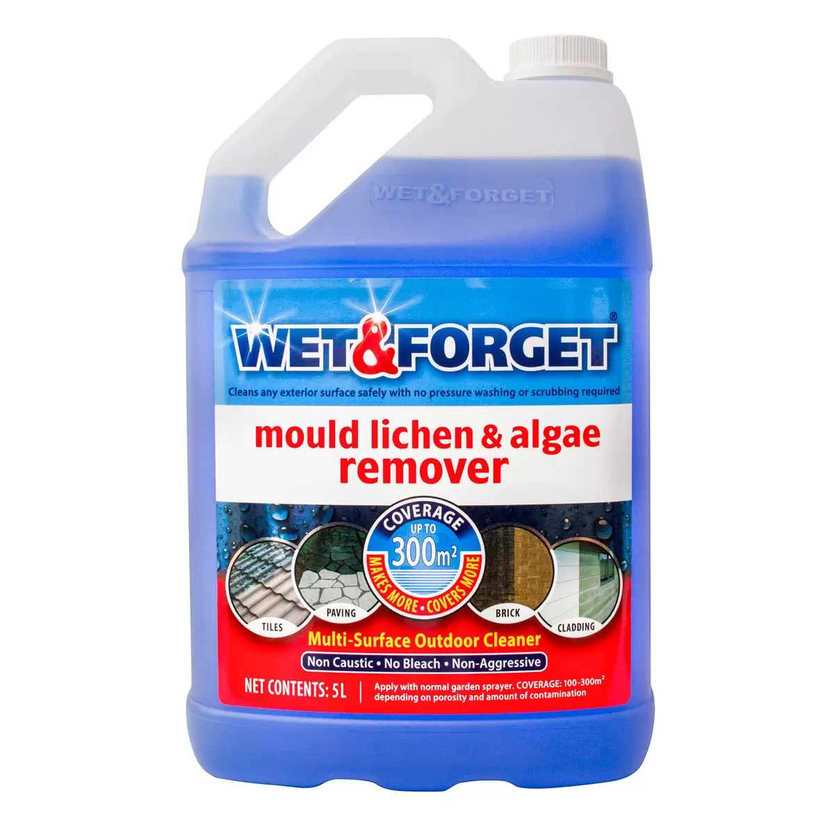 Wet & Forget 5L front